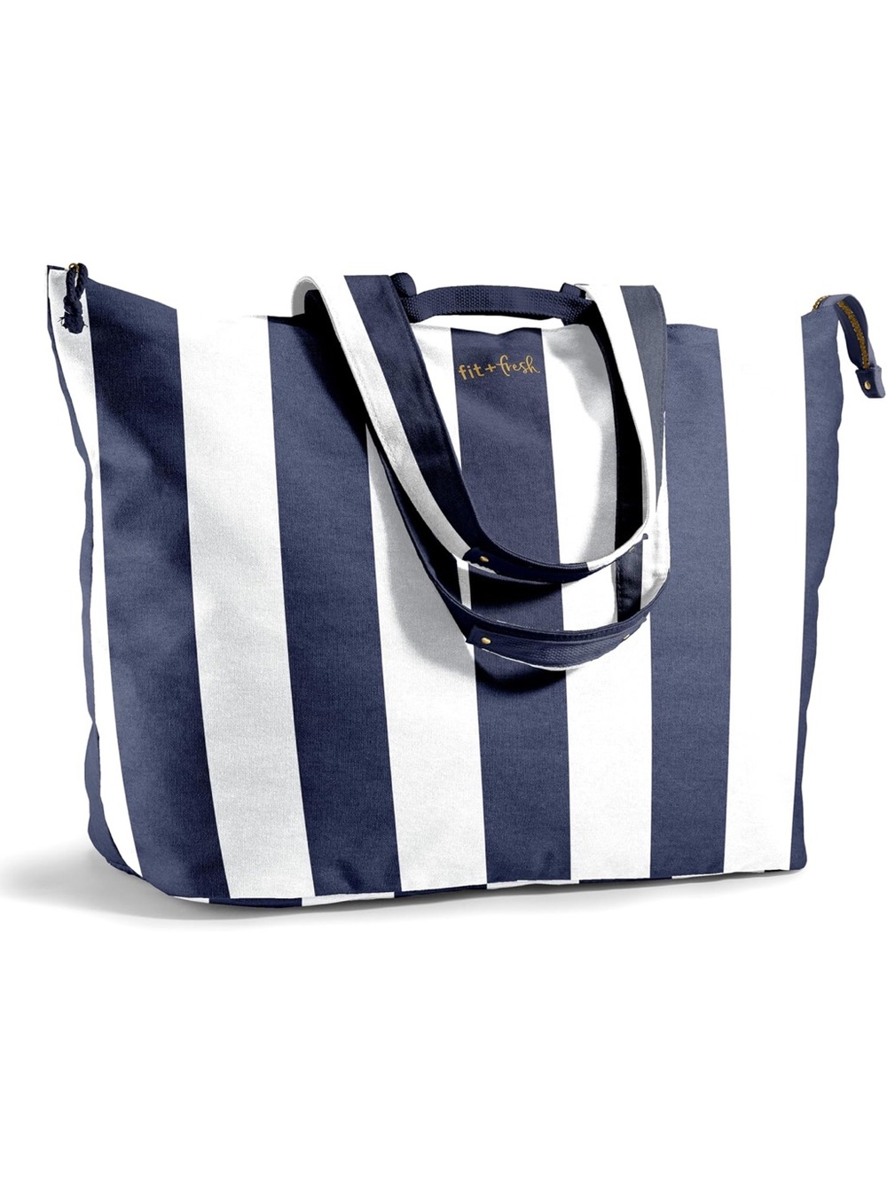 Fit & Fresh All The Things XL Beach Bag for Women, Oversized Travel Tote